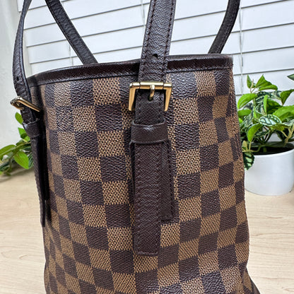 Louis Vuitton Marais Bucket Bag Damier Ebene