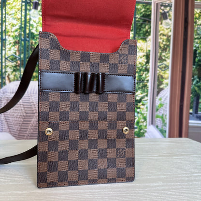 Louis Vuitton Damier Ebene Portobello Travel Shoulder Bag