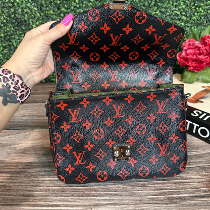 Louis Vuitton Limited Edition Monogram Infrarouge Canvas Pochette Metis