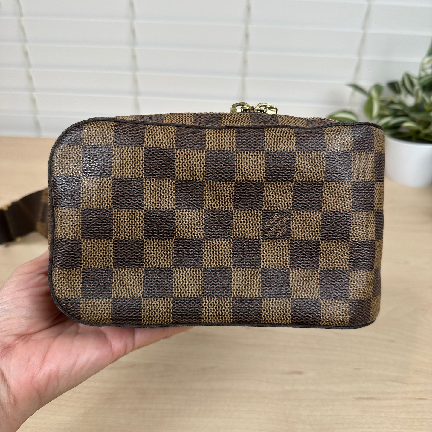 Louis Vuitton Geronimos Damier Ebene Sling Bag