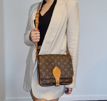 Louis Vuitton Cartouchiere MM Crossbody Bag