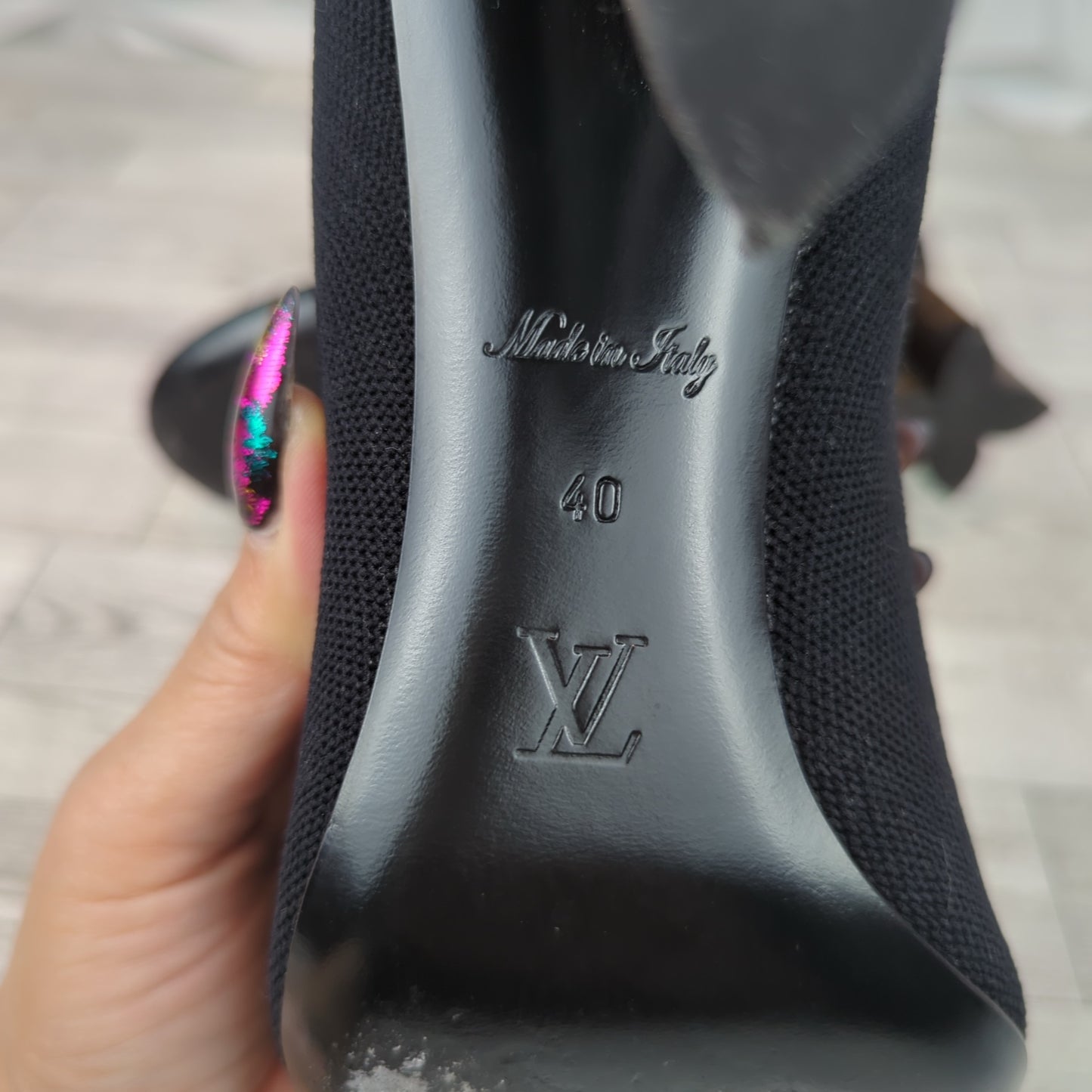 Louis Vuitton Silhouette Ankle Boots Size 40