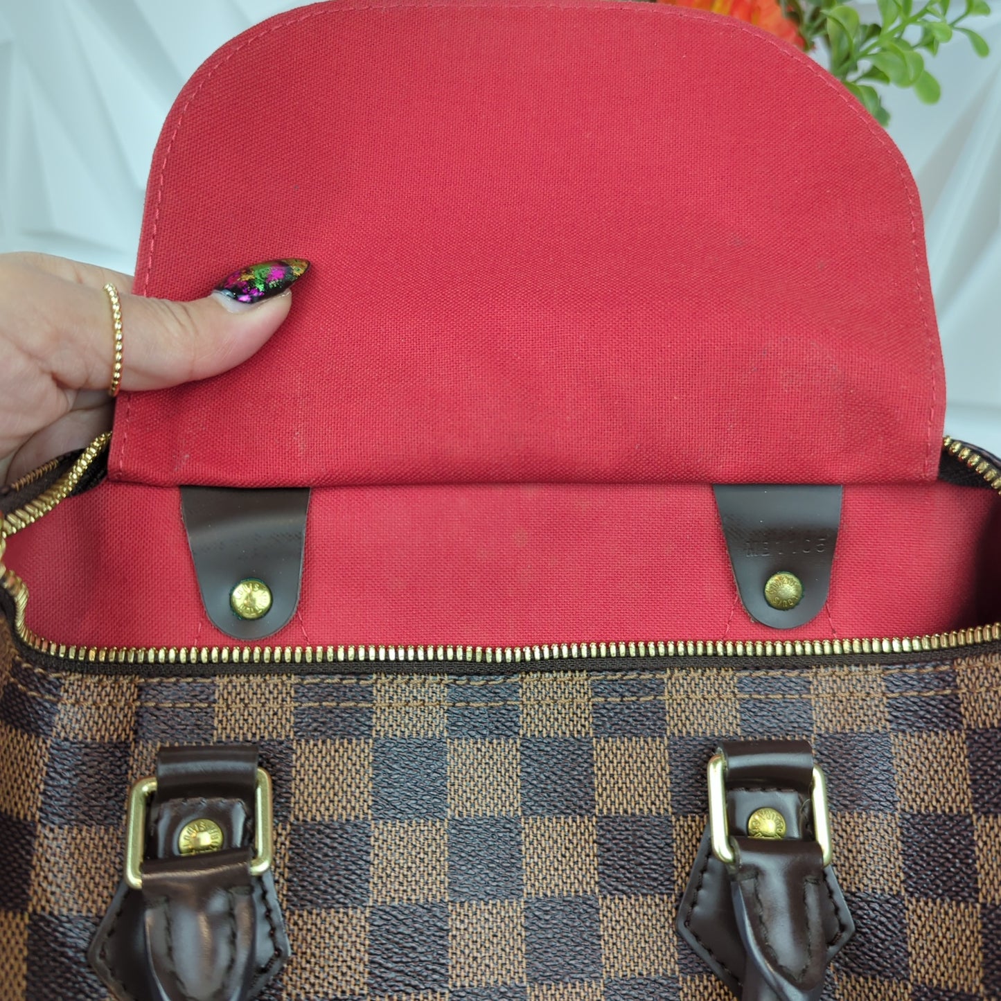 Louis Vuitton Damier Ebene Speedy Bandouliere 30