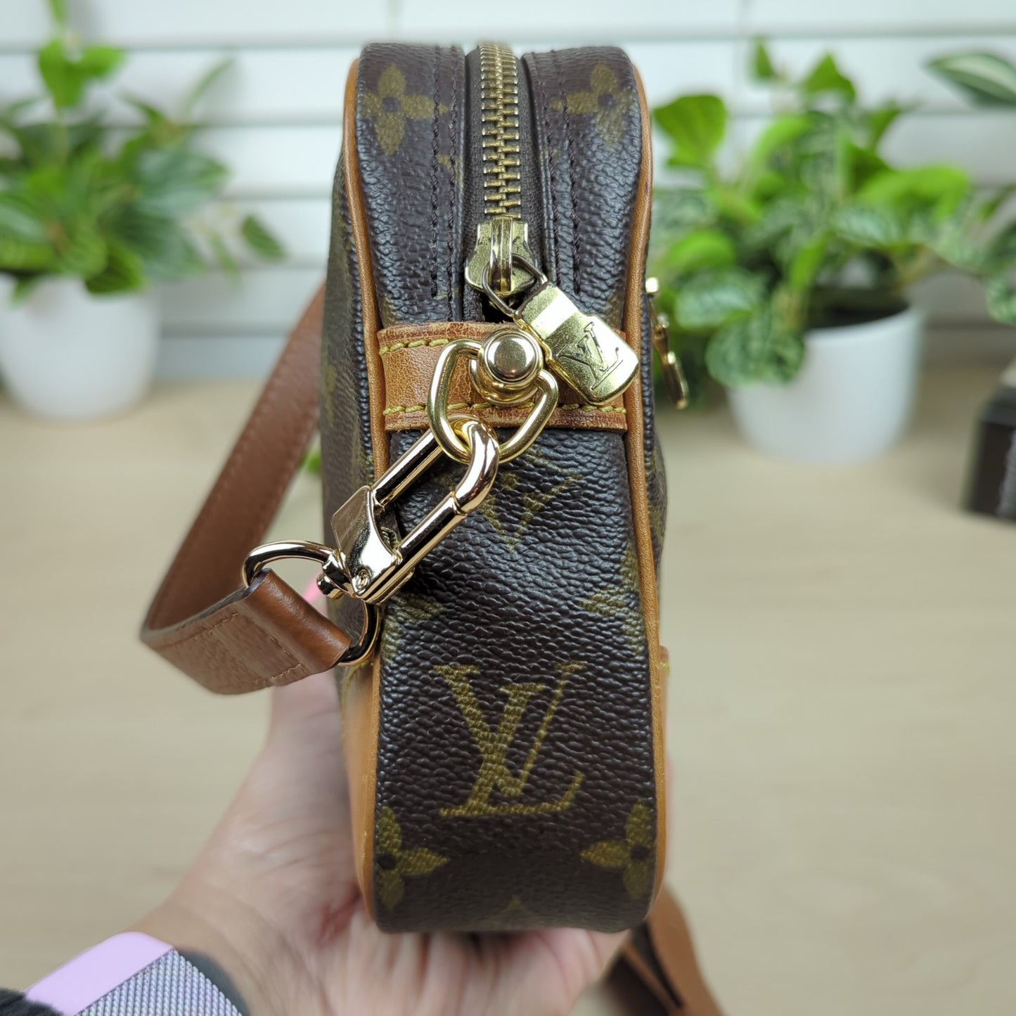 Louis Vuitton Marly Dragonne PM Converted Crossbody Bag