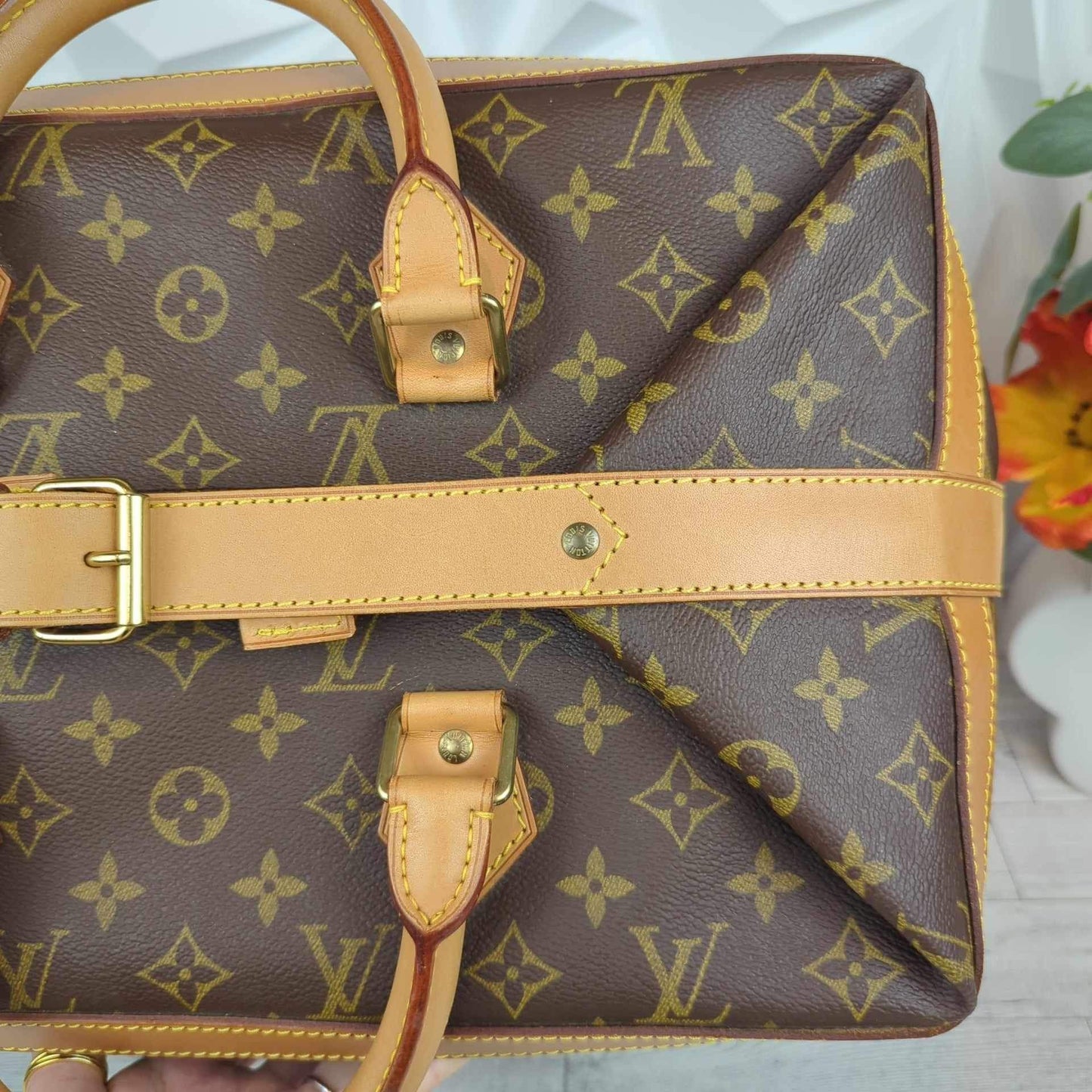 Louis Vuitton Monogram Canvas Cruiser 40 Travel Bag