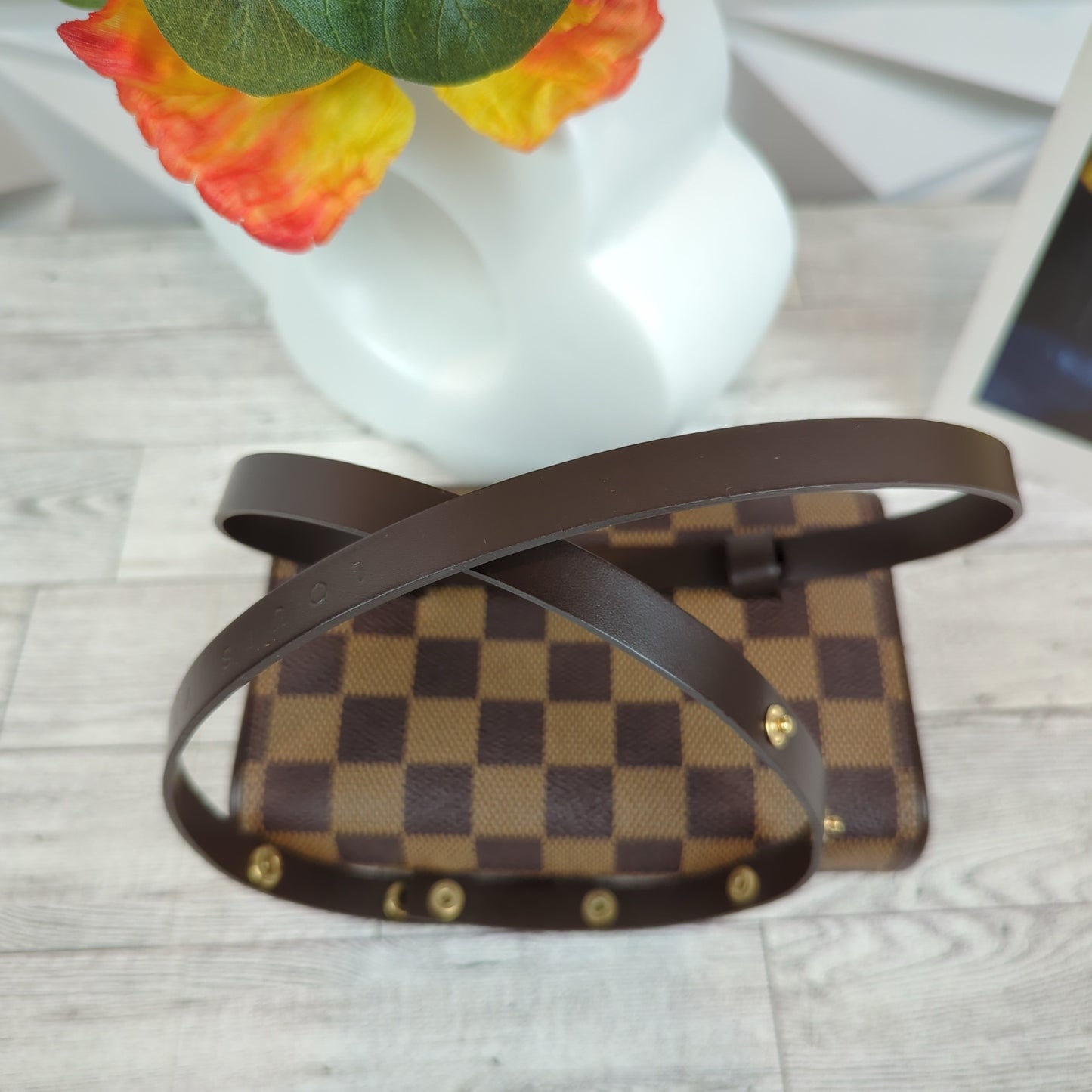 Louis Vuitton Damier Ebene Pochette Florentine