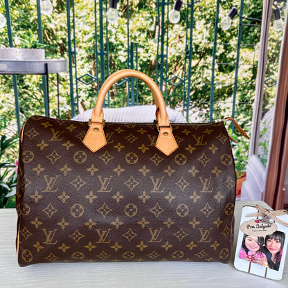 Louis Vuitton Monogram Speedy 35