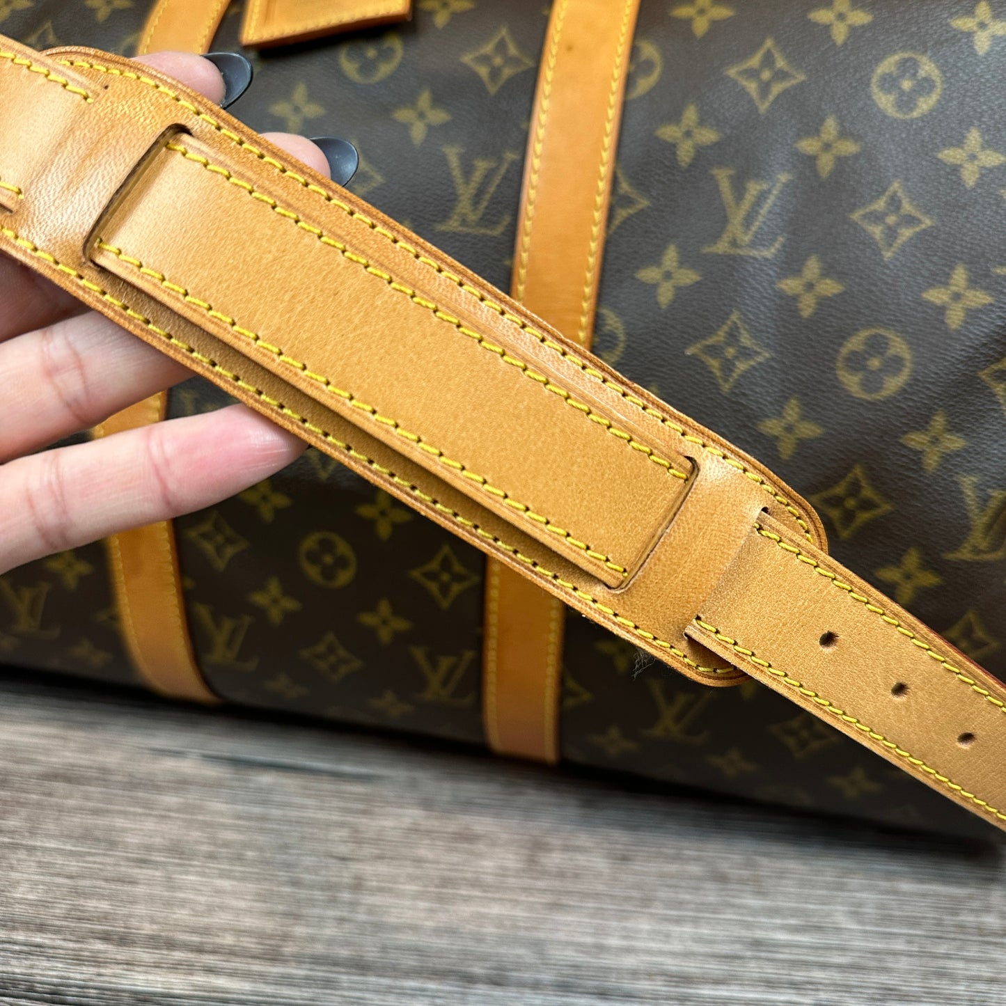 Louis Vuitton Monogram Keepall 50 Bandouliere