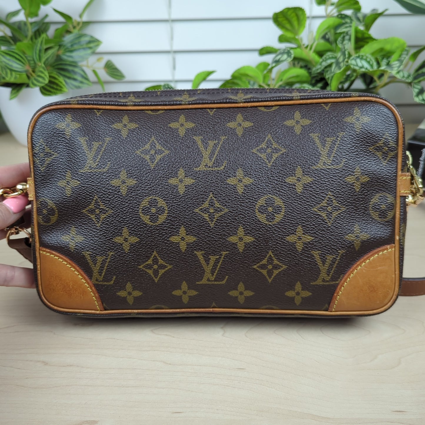 Louis Vuitton Marly Dragonne PM Converted Crossbody Bag