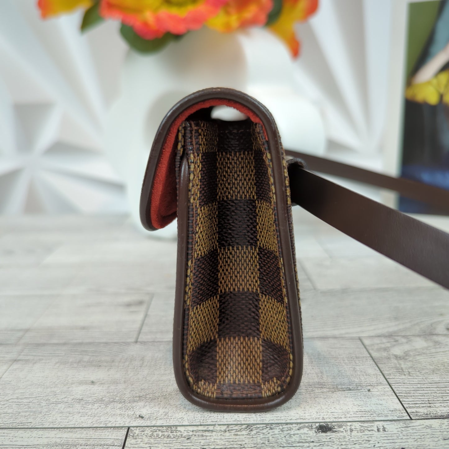 Louis Vuitton Damier Ebene Pochette Florentine