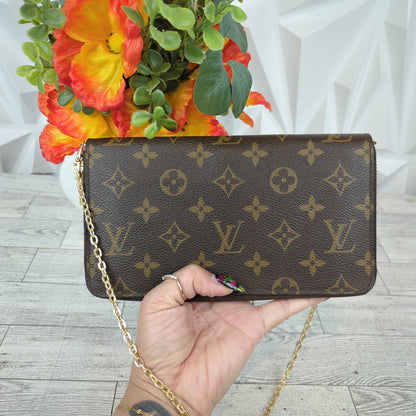 Louis Vuitton Zippy Organizer Wallet WOC Bundle