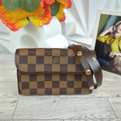 Louis Vuitton Damier Ebene Pochette Florentine