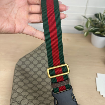 Gucci Courrier GG Supreme Canvas Belt Waist Bum Bag