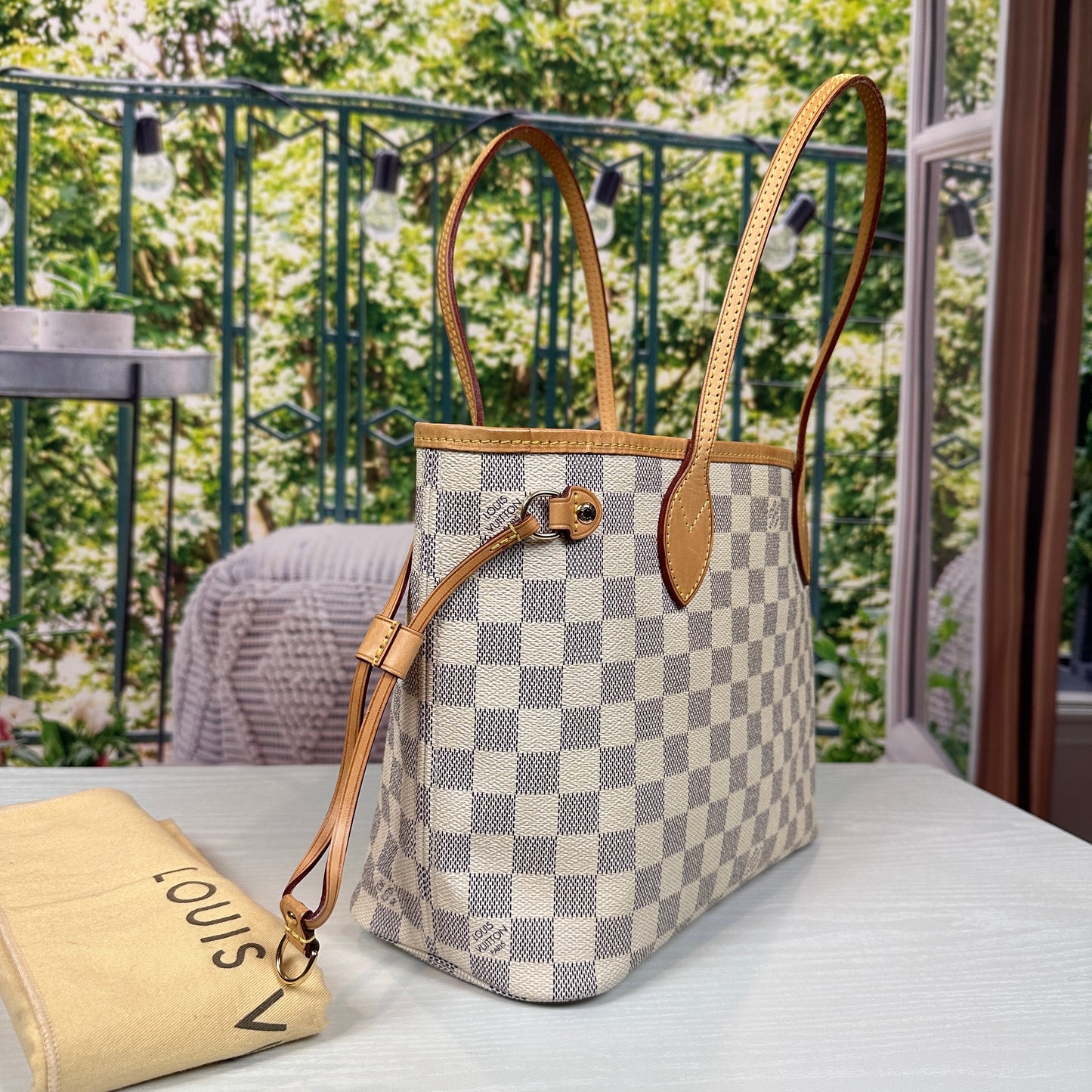 Louis Vuitton Azur Neverfull PM