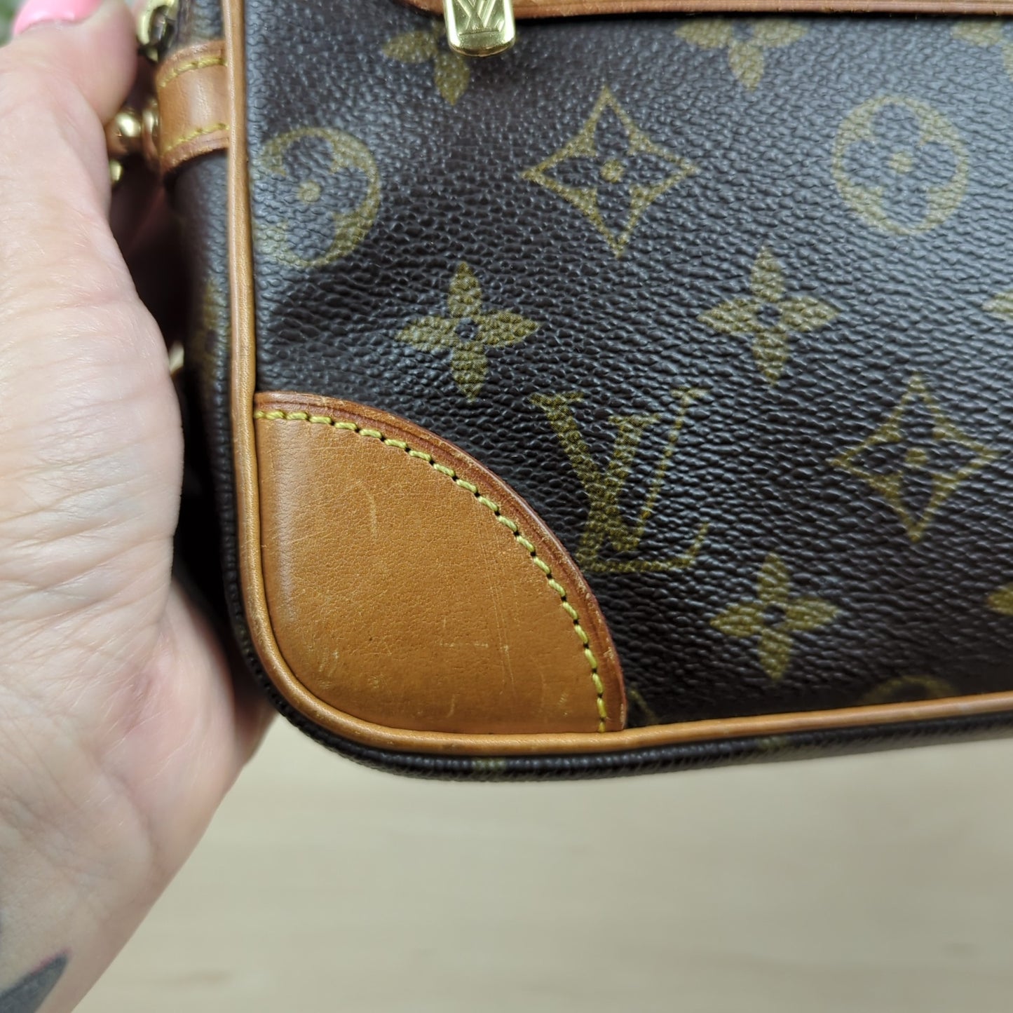 Louis Vuitton Marly Dragonne PM Converted Crossbody Bag