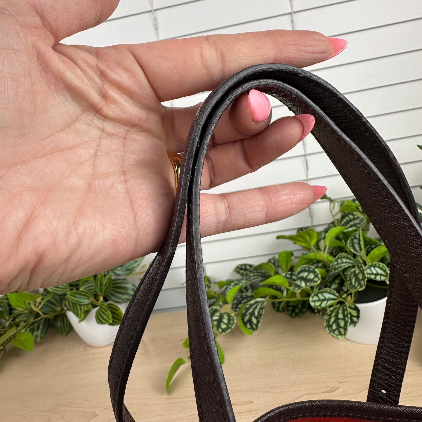 Louis Vuitton Marais Bucket Bag Damier Ebene