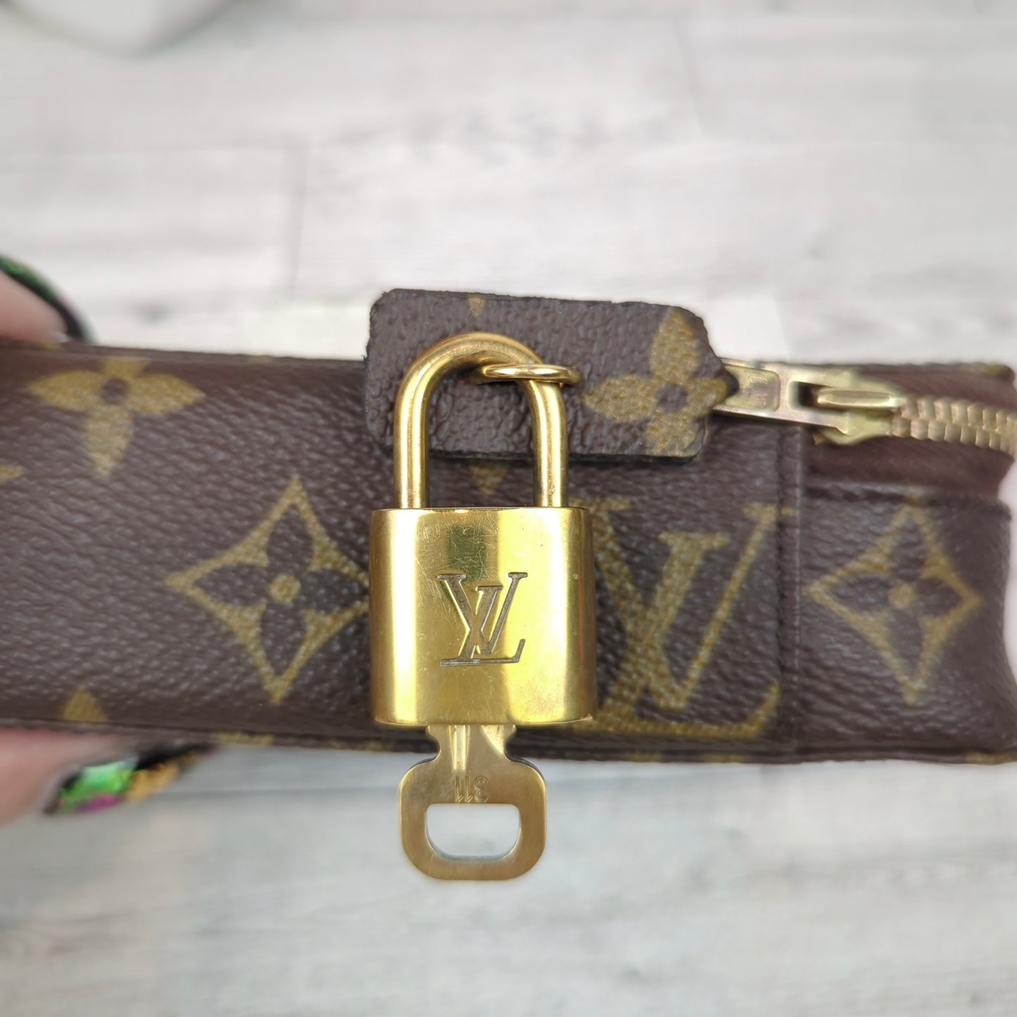 Louis Vuitton Monogram Poche Monte Carlo Jewelry Case