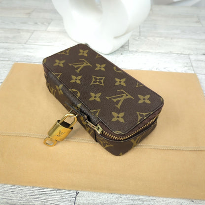 Louis Vuitton Monogram Poche Monte Carlo Jewelry Case