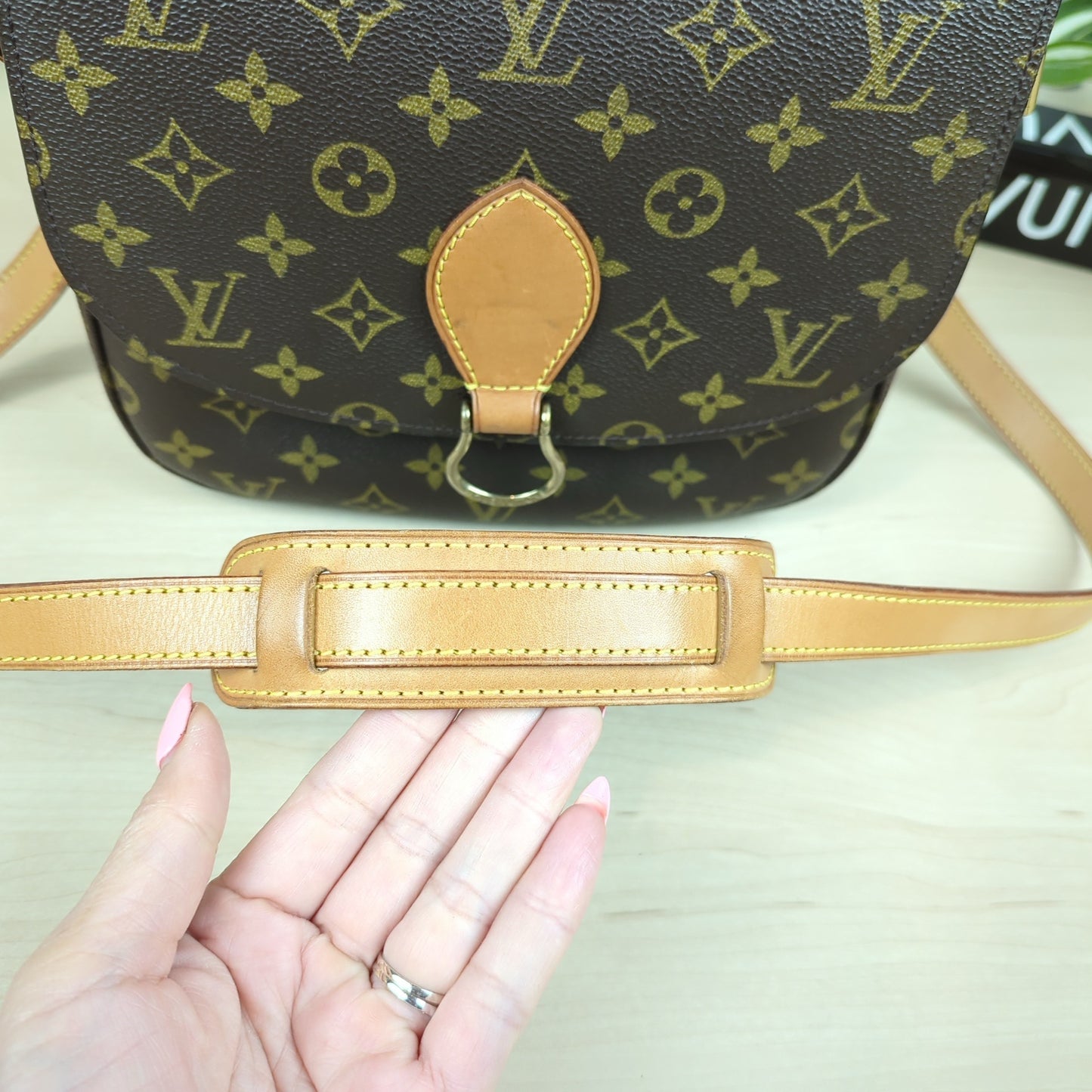 Louis Vuitton Saint Cloud GM Monogram Crossbody Bag