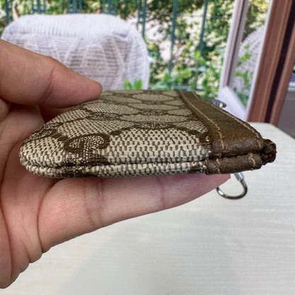 Gucci Vintage Supreme Canvas Key Purse