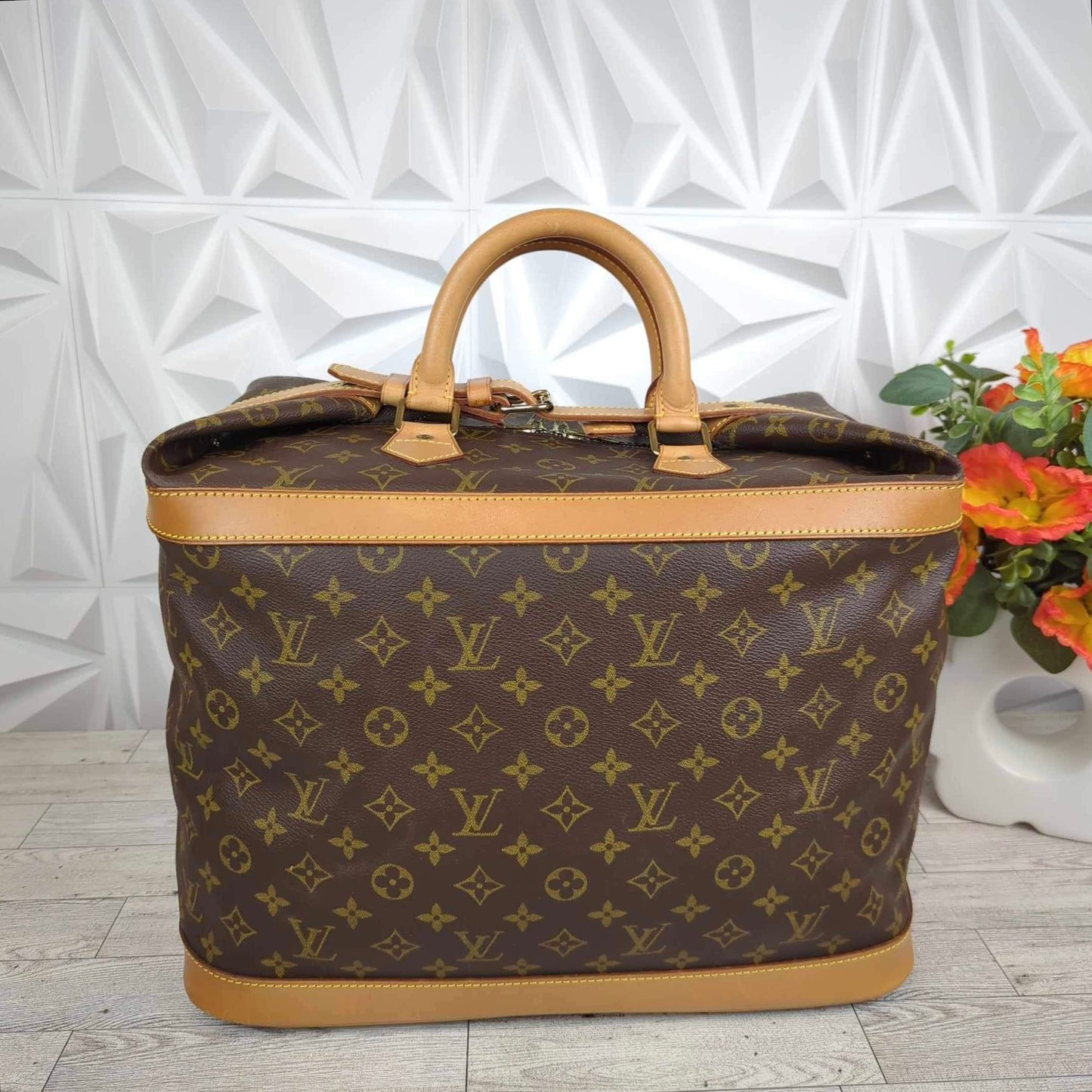 Louis Vuitton Monogram Canvas Cruiser 40 Travel Bag