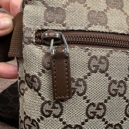 Gucci GG Canvas Belt Bag Brown