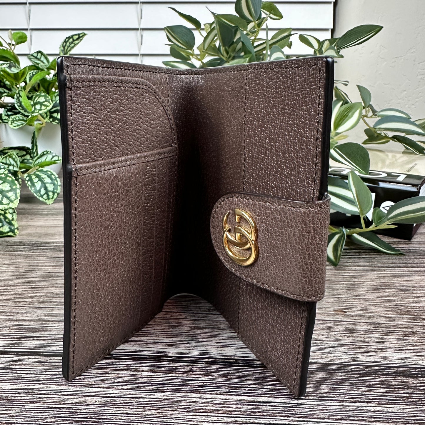 Gucci Ophidia Web Passport Wallet