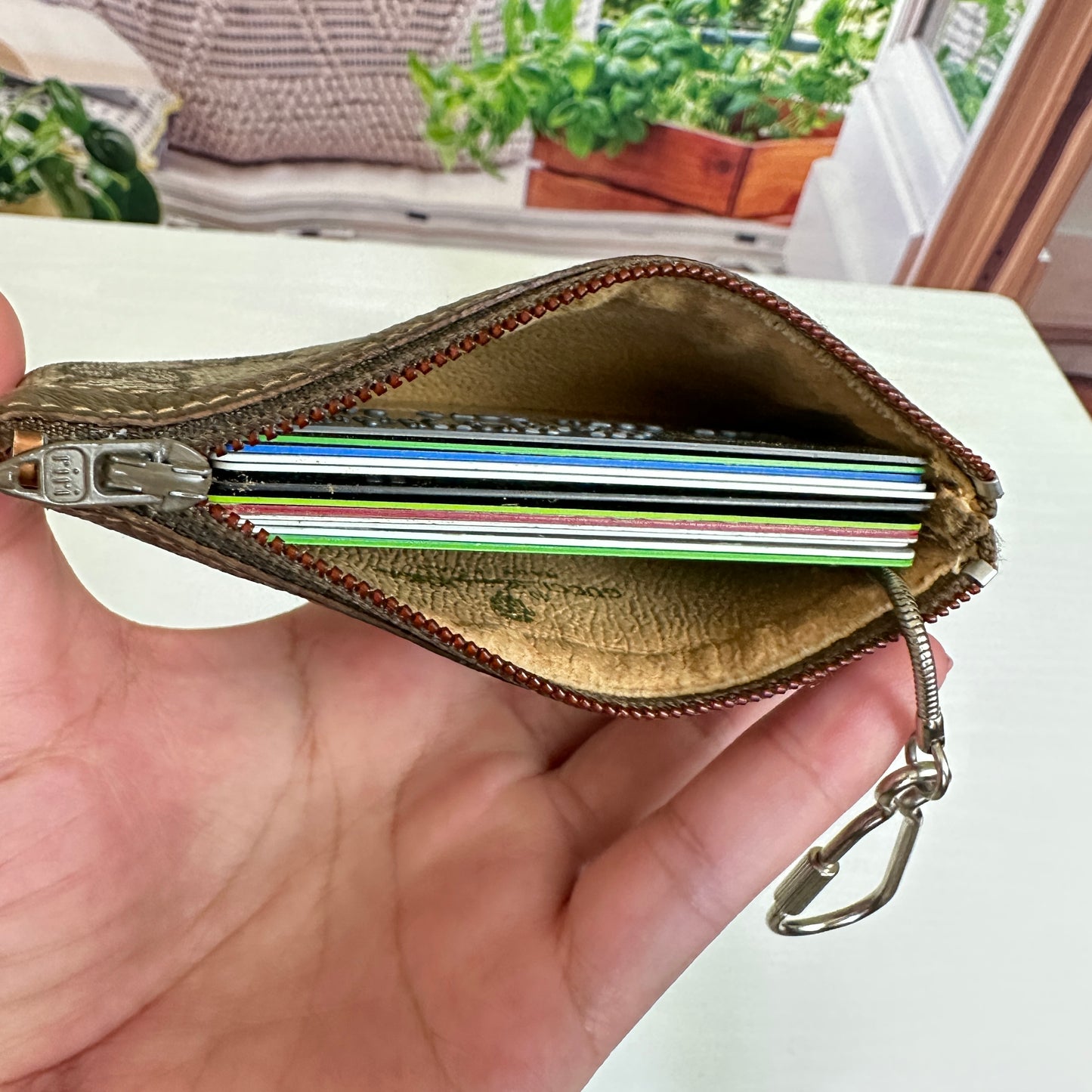 Gucci Vintage Supreme Canvas Key Purse