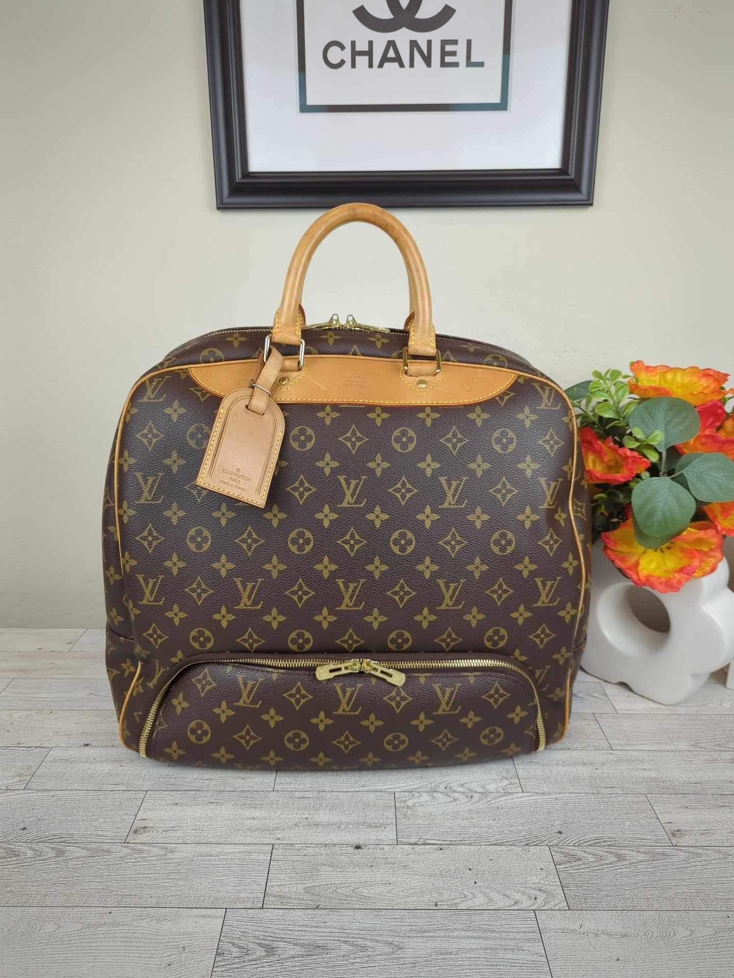 Louis Vuitton Monogram Canvas Evasion Travel Bag