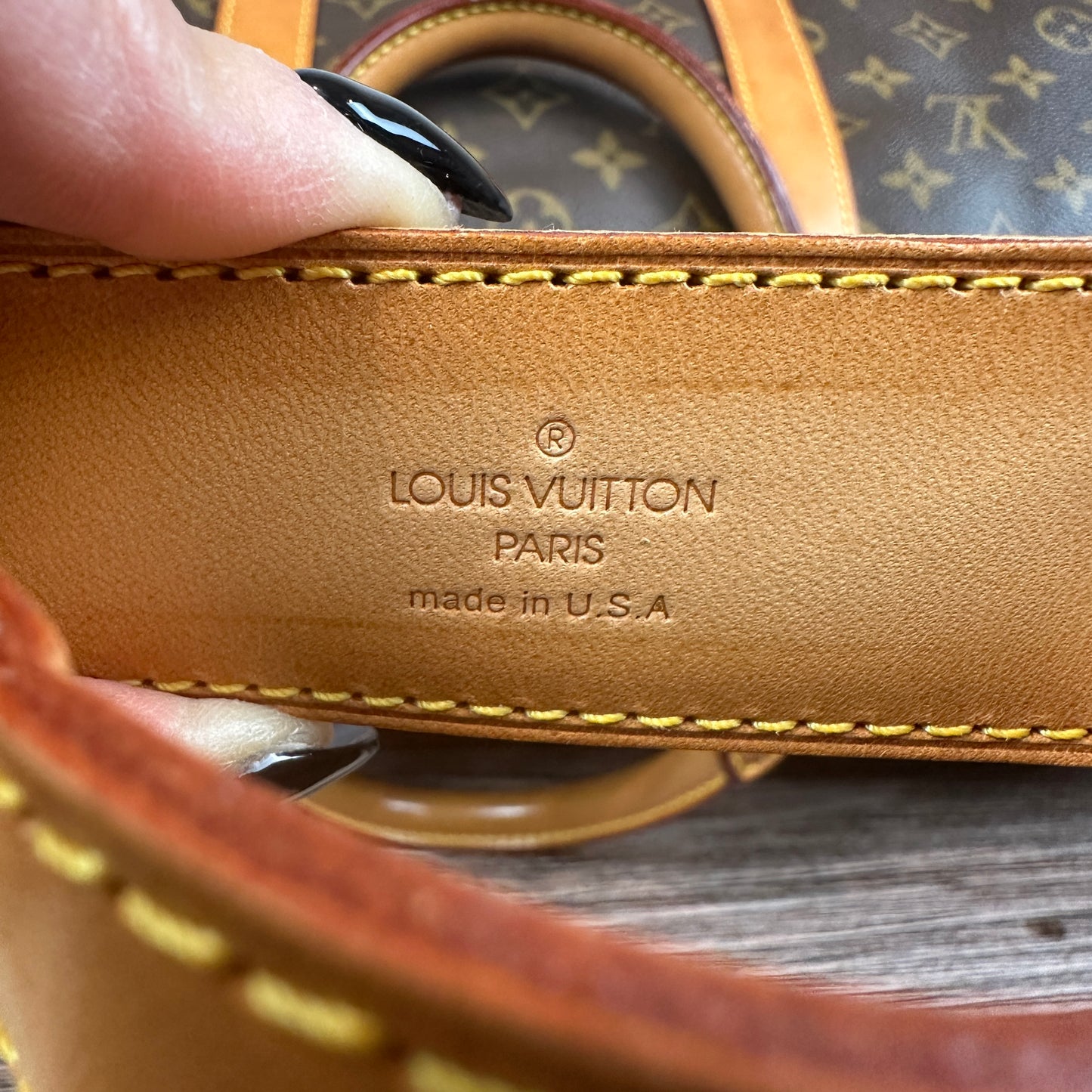 Louis Vuitton Monogram Keepall 50 Bandouliere