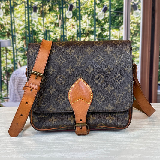 Louis Vuitton Cartouchiere MM Crossbody Bag