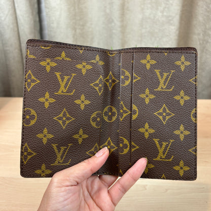 Louis Vuitton Rare Vintage Monogram Passport Holder