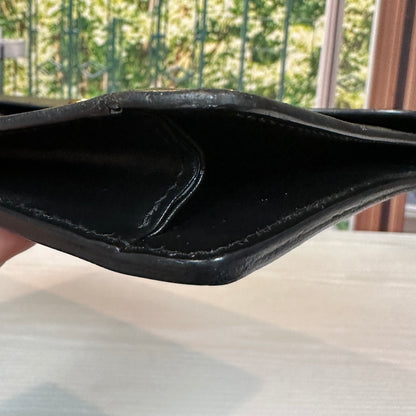 Louis Vuitton Black Epi Leather Montaigne Clutch