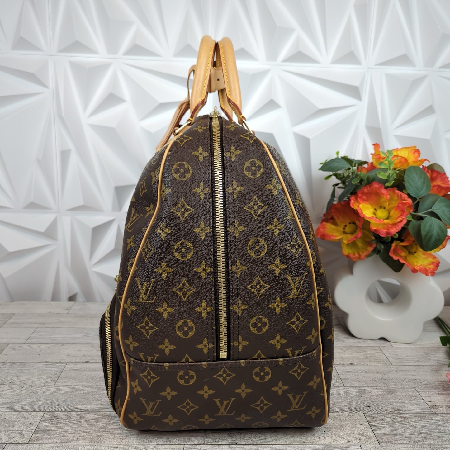 Louis Vuitton Monogram Canvas Evasion Travel Bag