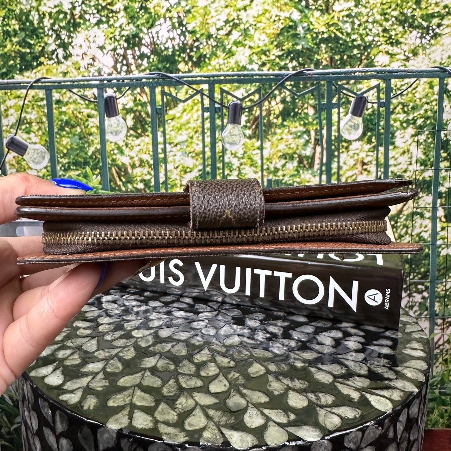 Louis Vuitton Monogram Porte Papiers Zip Wallet