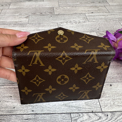 Louis Vuitton Monogram Daily Organizer Envelope Pouch Insert