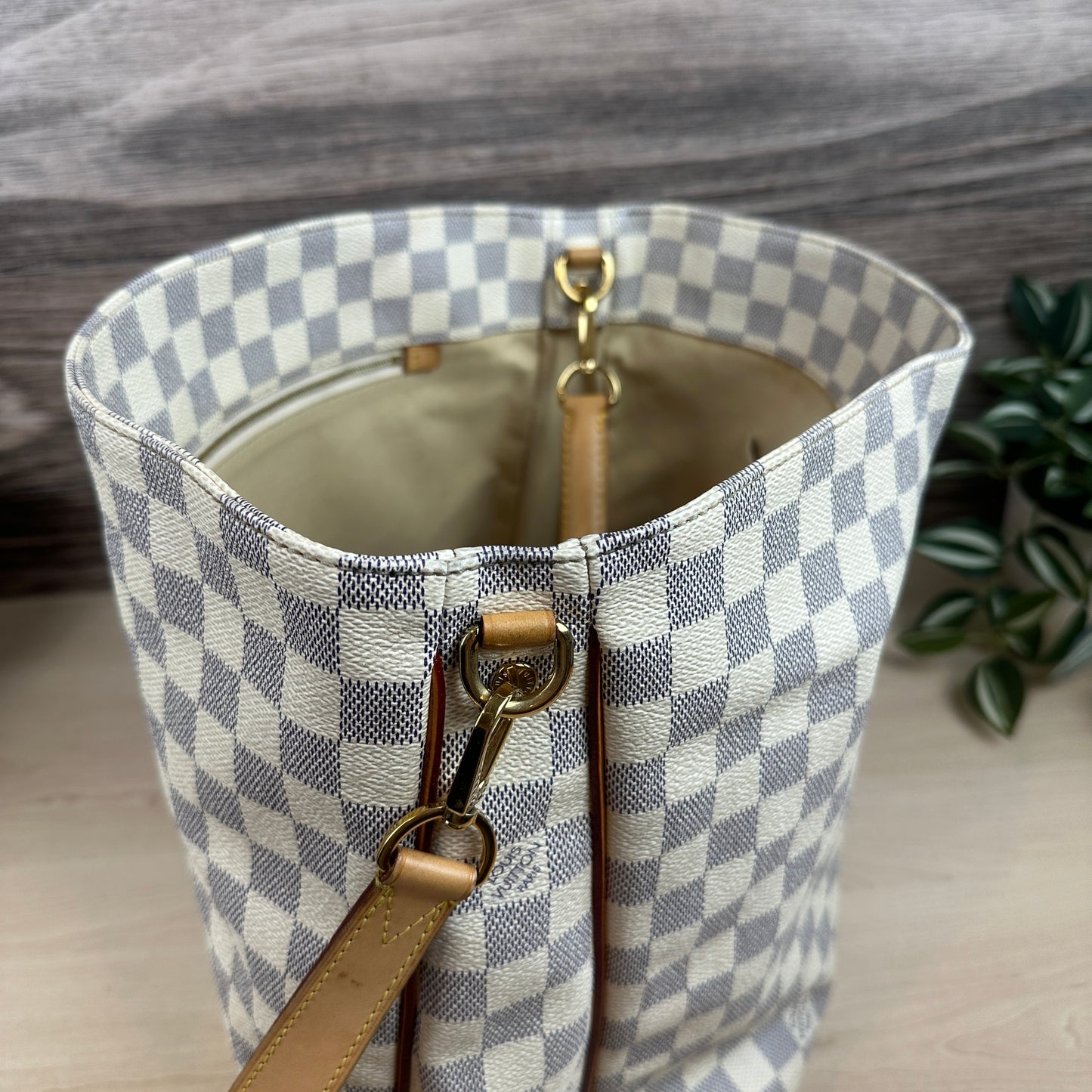 Louis Vuitton Damier Azur Soffi 2-Way Hobo Bag