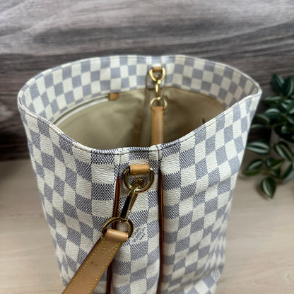 Louis Vuitton Damier Azur Soffi 2-Way Hobo Bag