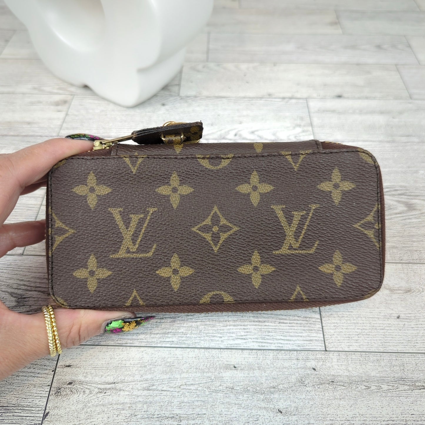 Louis Vuitton Monogram Poche Monte Carlo Jewelry Case