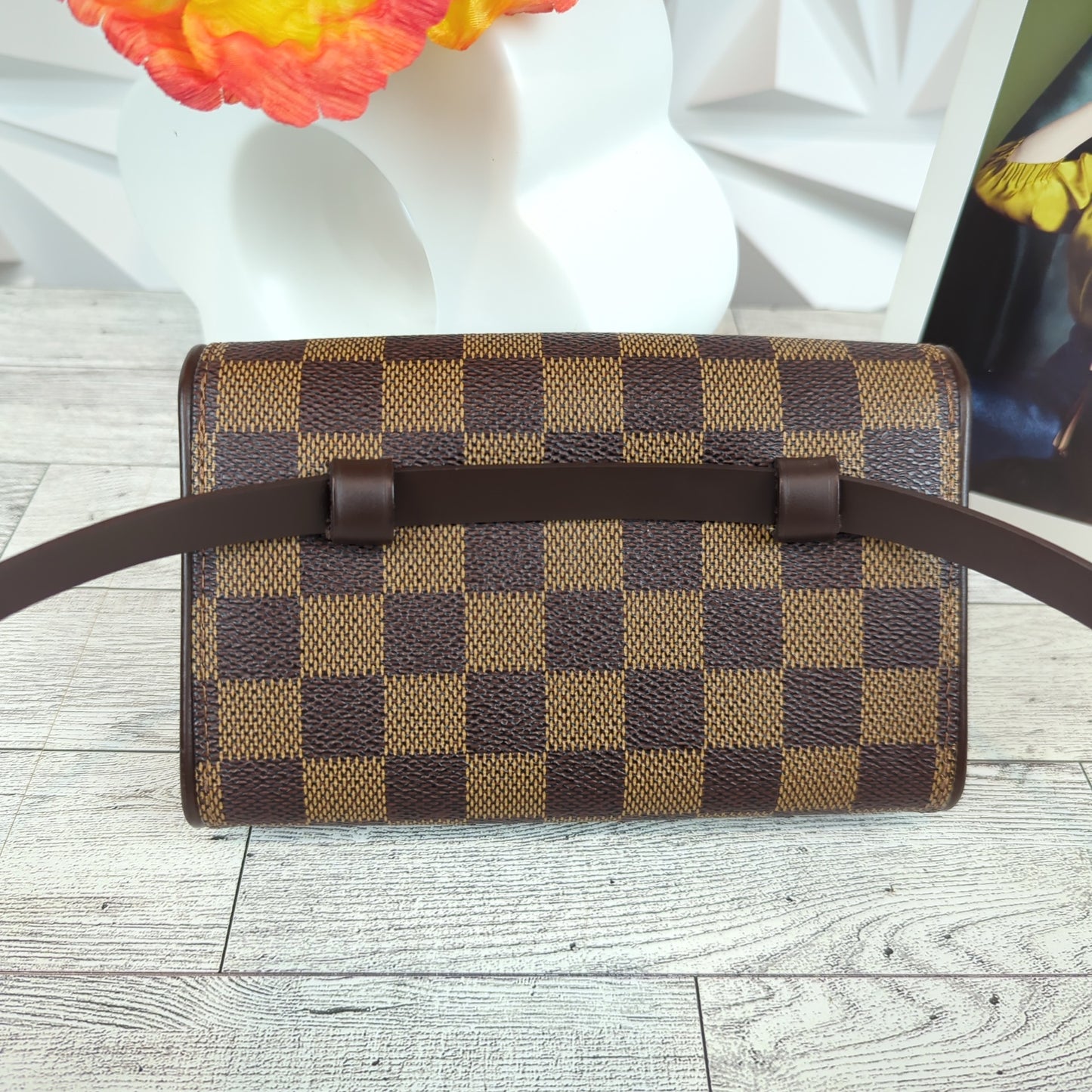 Louis Vuitton Damier Ebene Pochette Florentine