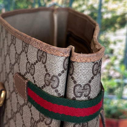 Gucci Beige GG Supreme Monogram Canvas Tote bag