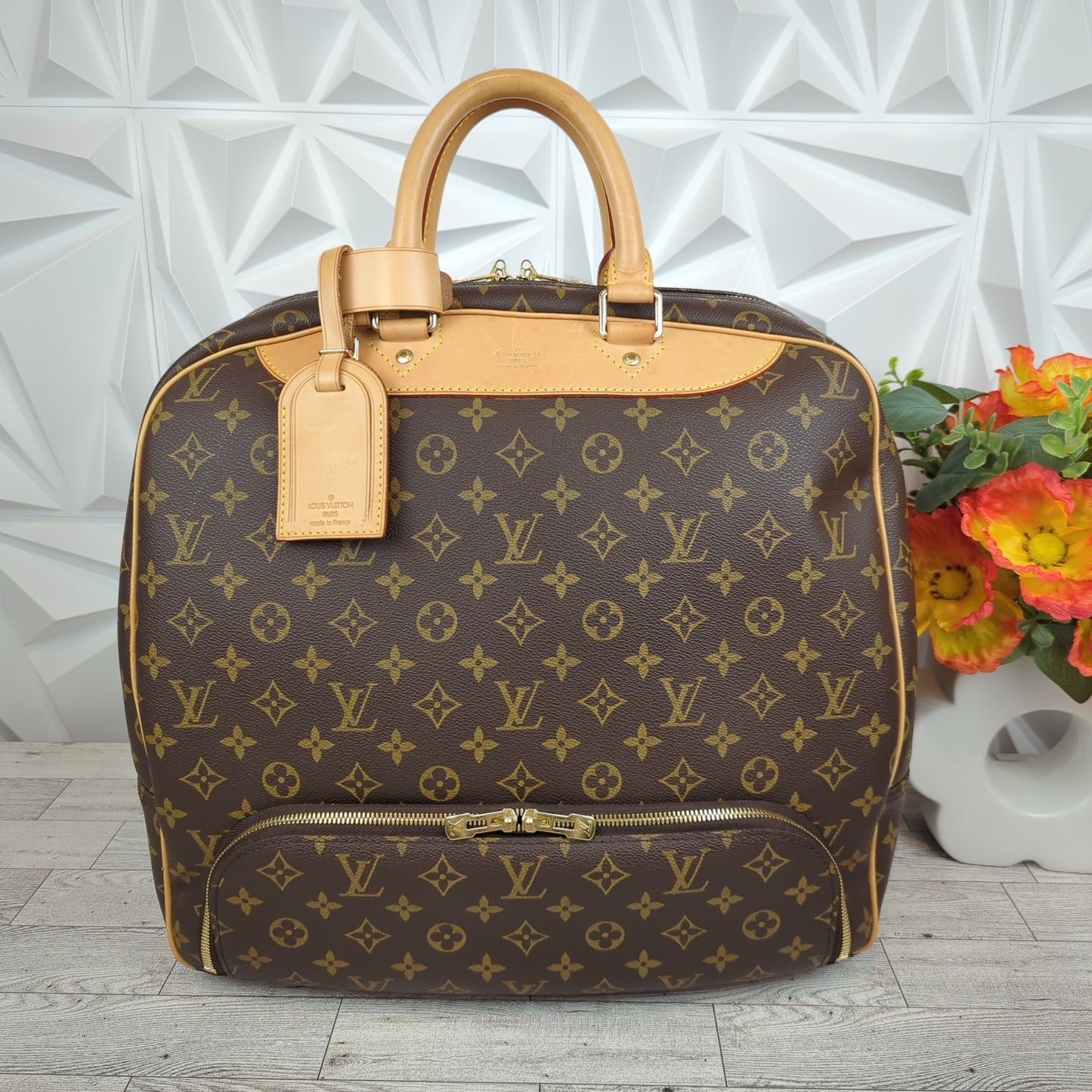 Louis Vuitton Monogram Canvas Evasion Travel Bag