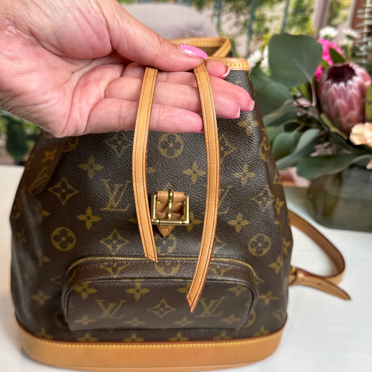 Louis Vuitton Monogram Montsouris MM Backpack