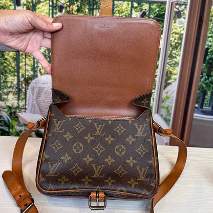 Louis Vuitton Cartouchiere MM Crossbody Bag