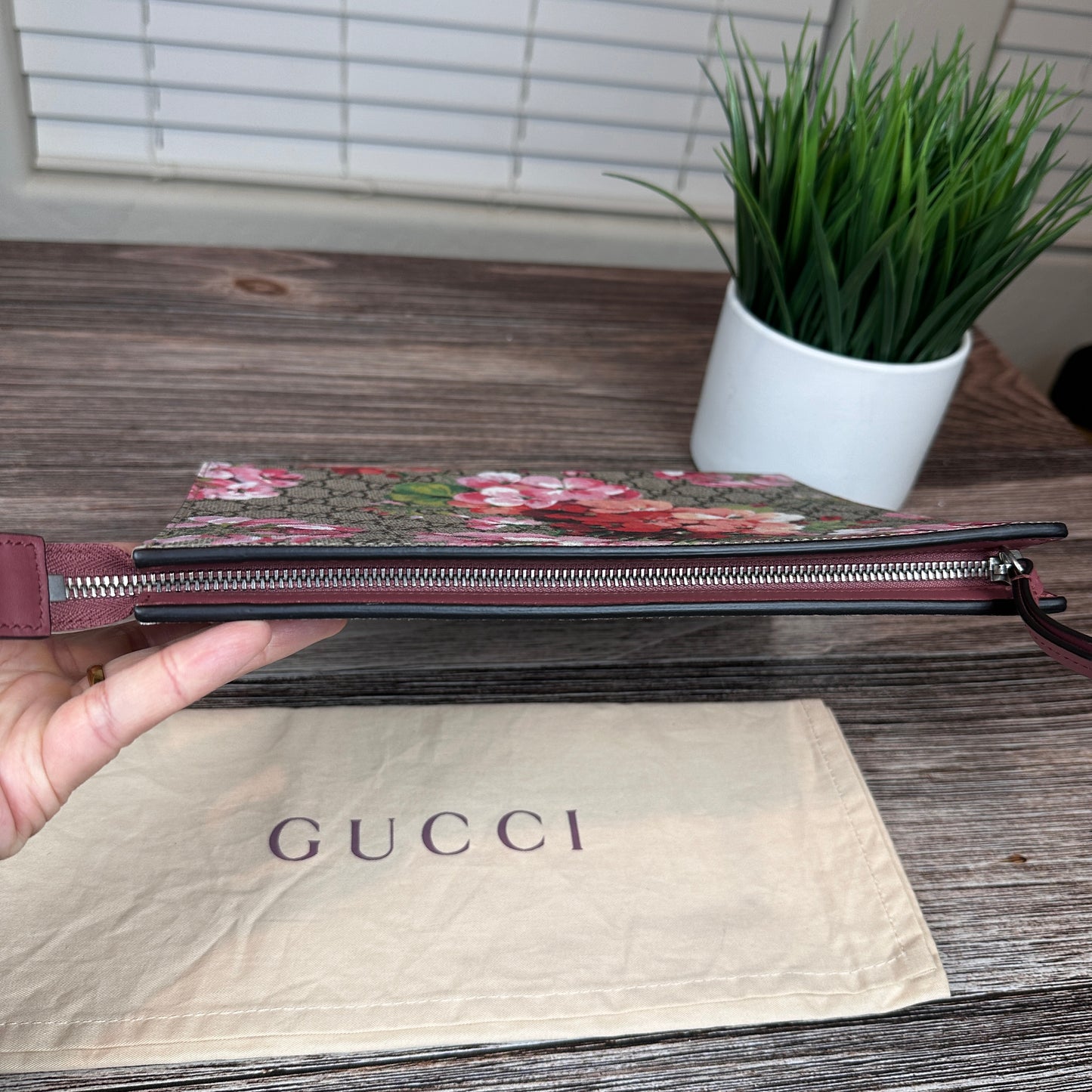 Gucci Blooms Large Cosmetic Case Antique Rose