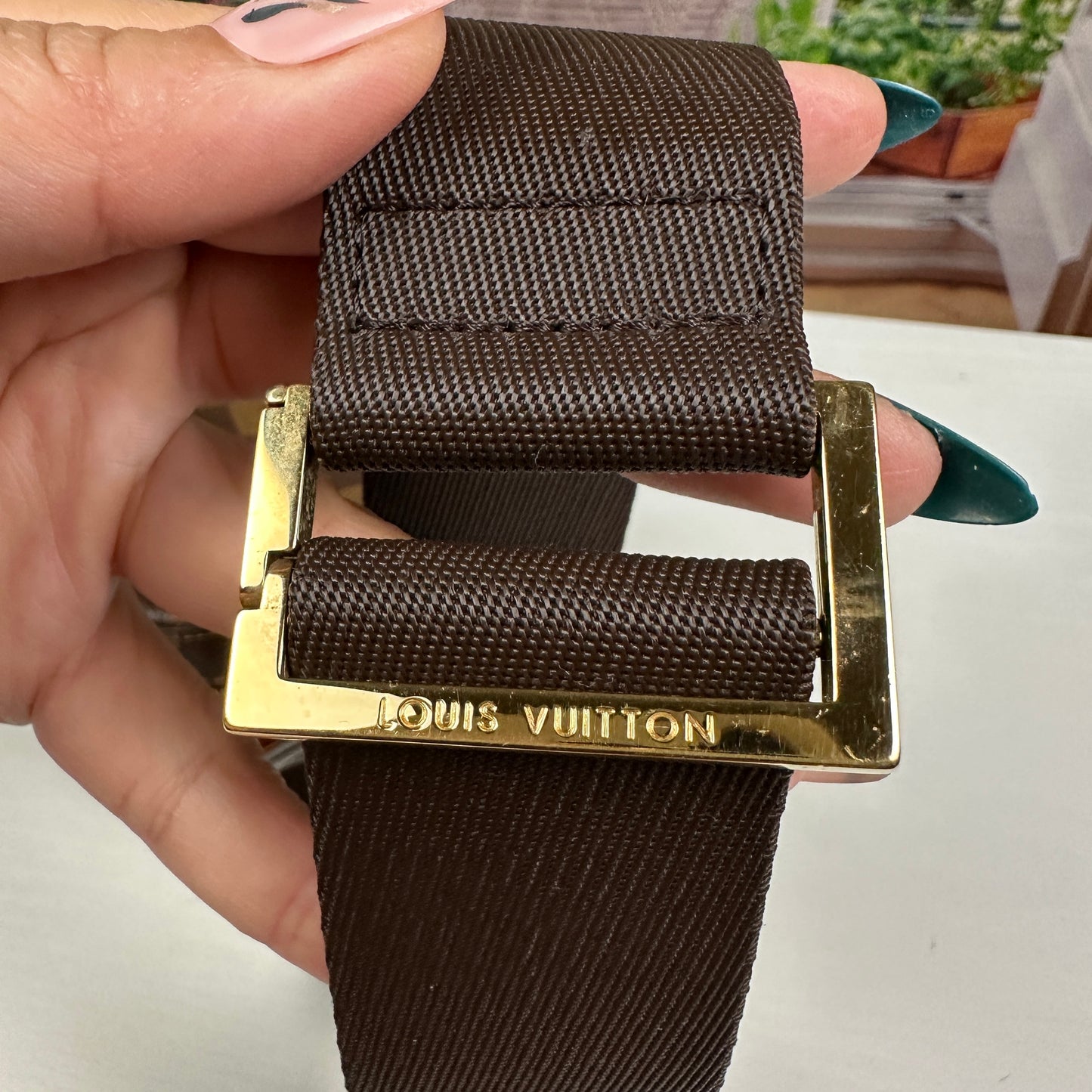 Louis Vuitton Geronimos Damier Ebene Sling Bag