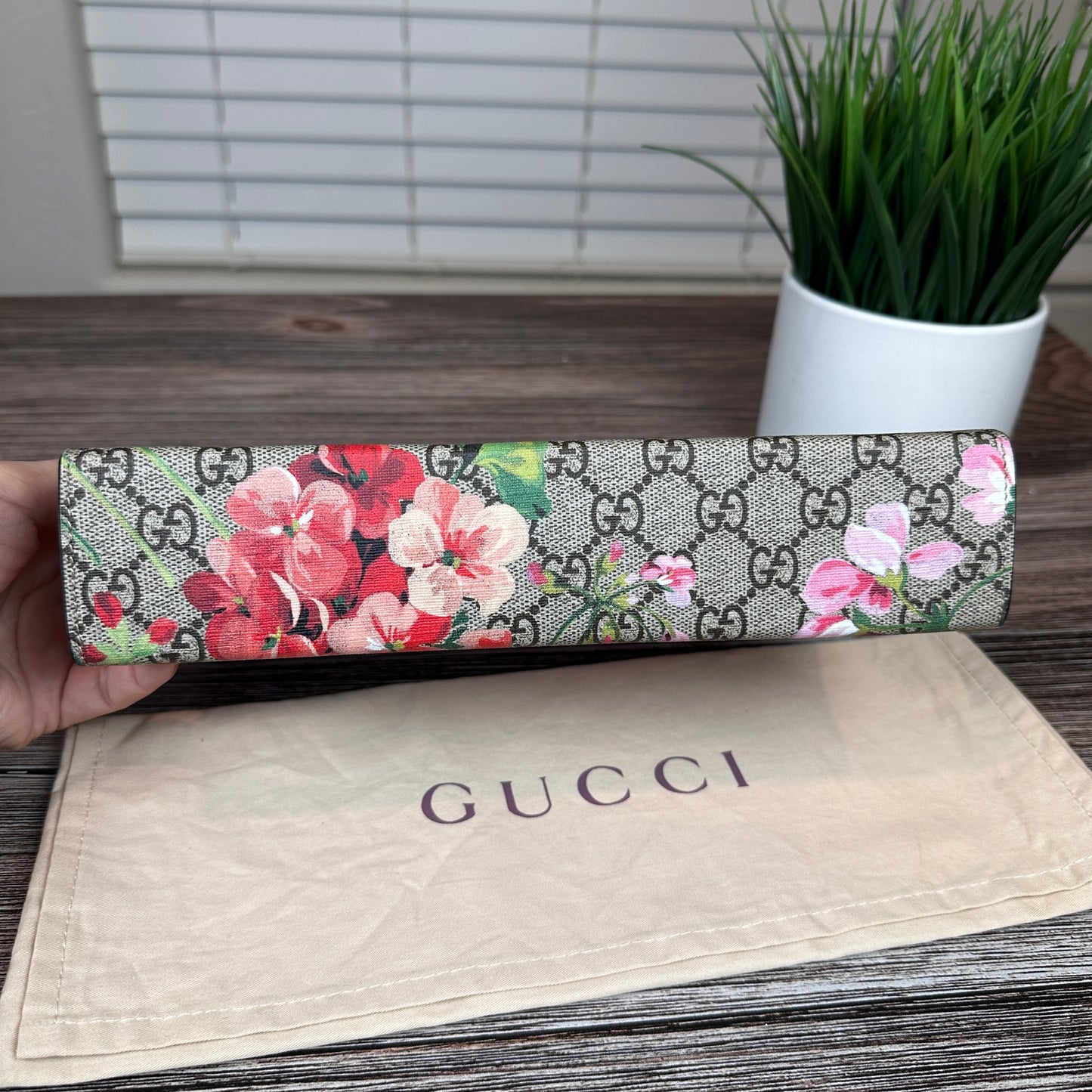 Gucci Blooms Large Cosmetic Case Antique Rose