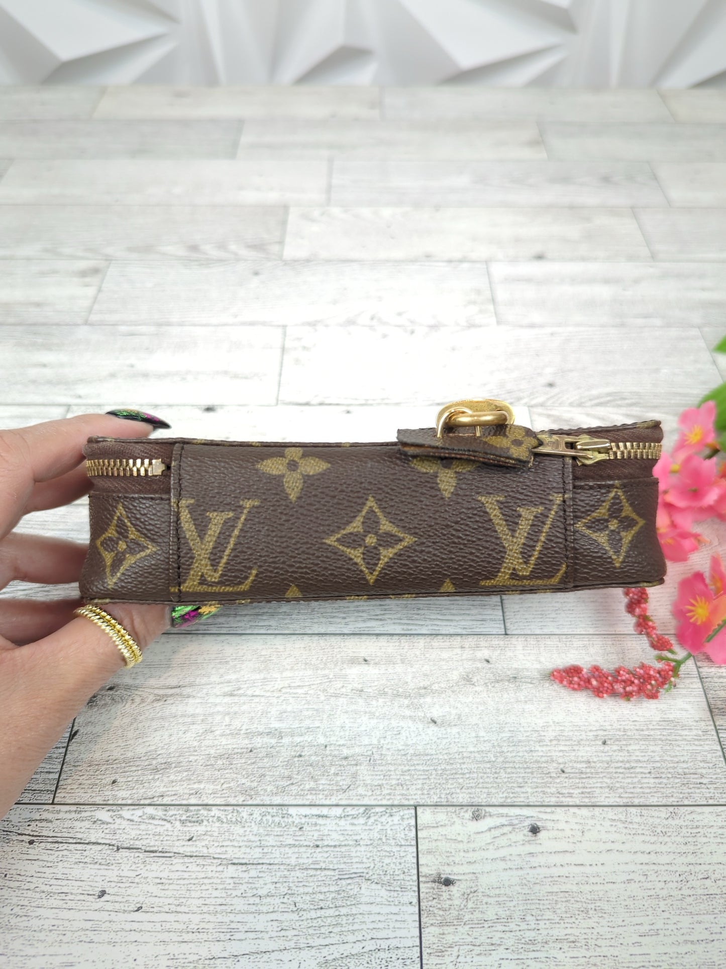 Louis Vuitton Monogram Poche Monte Carlo Jewelry Case