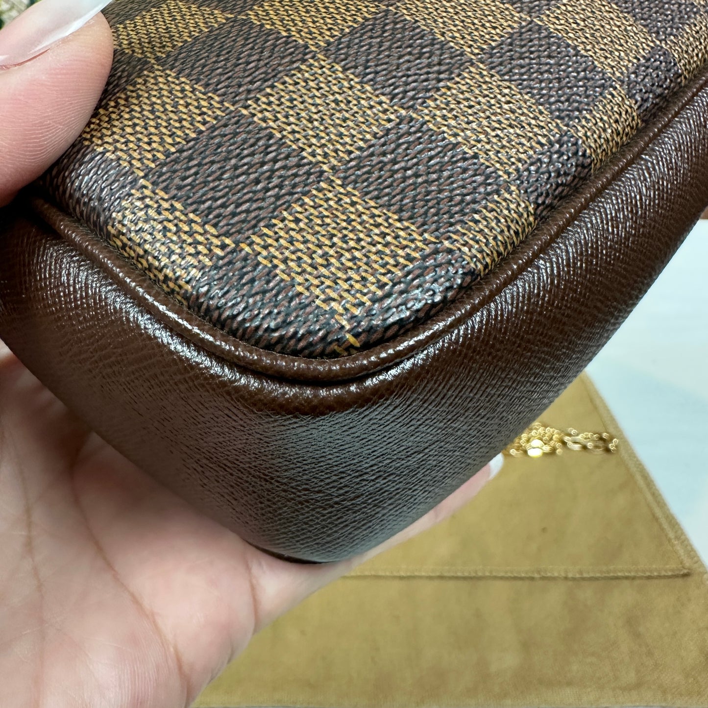 Louis Vuitton Damier Ebene Trousse Pochette