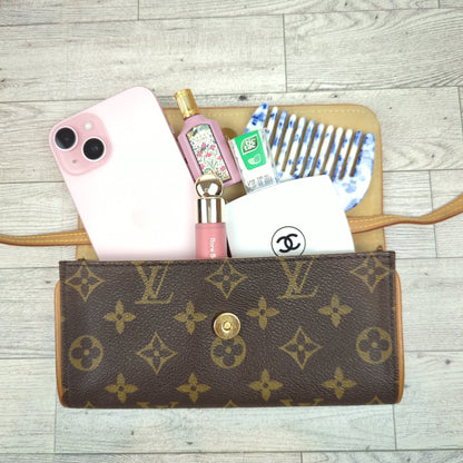 Louis Vuitton Monogram Canvas Pochette Twin PM